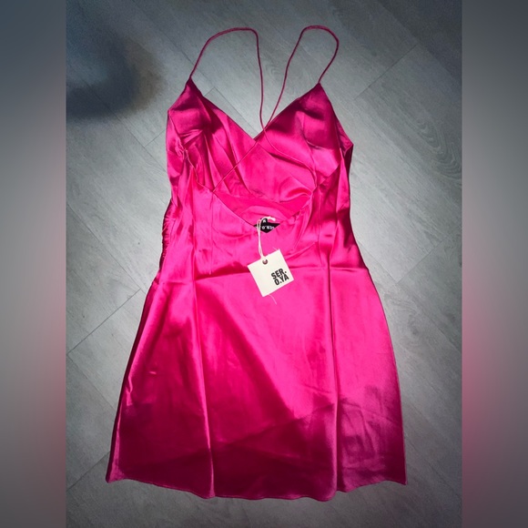 SER.O.YA pink barbiecon Dress - Picture 4 of 6